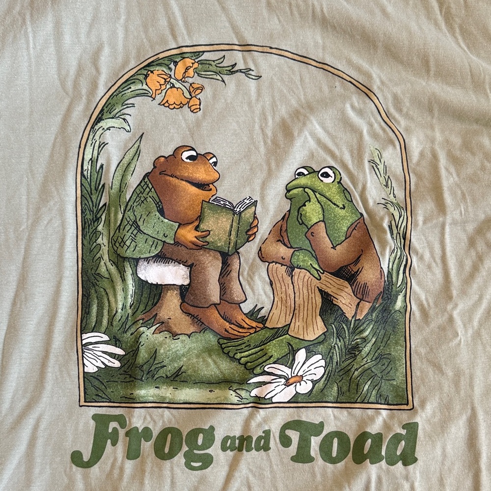 NWT Frog and Toad Graphic Tee